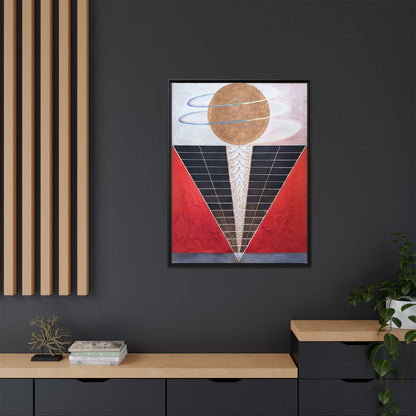 Group X, No. 2, Altarpiece (1915) by Hilma af Klint   / Toile encadrée sur caisse américaine