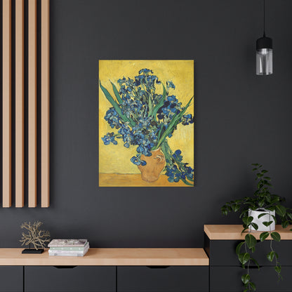 Irises (1890) by Vincent van Gogh  / Reproduction Fine Art sur Toile / Epaisseur 3,2cm - 1'25 po