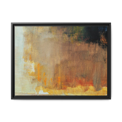 Tableau Contemporain Alezan "Série Sign Collections" / Toile encadrée sur caisse américaine
