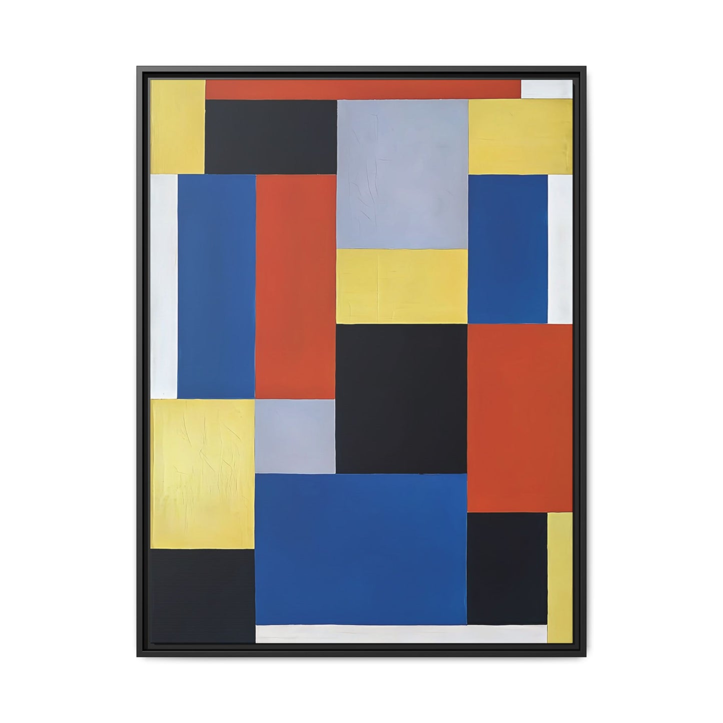 Composition XX 1920 by Theo van Doesburg  / Toile encadrée sur caisse américaine