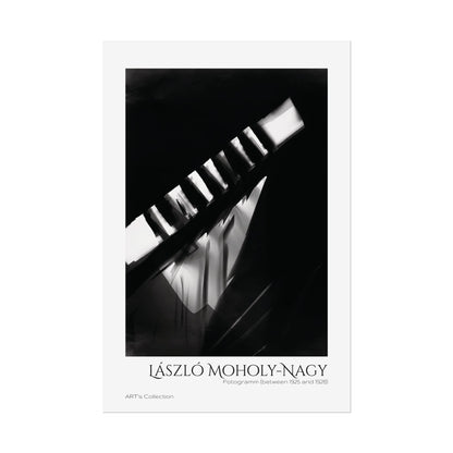 Fotogramm (between 1925 and 1928) by László Moholy-Nagy / Affiche imprimée - Série ART's Collection