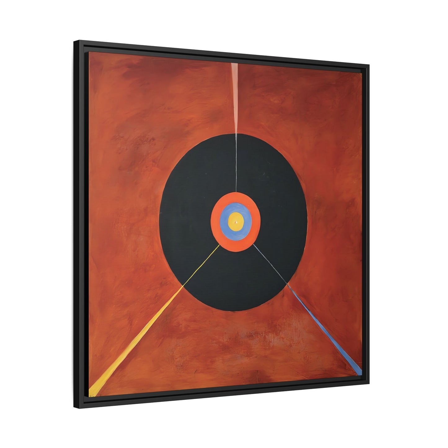 The Swan No. 18 (1914 -1915) by Hilma af Klint   / Toile encadrée sur caisse américaine