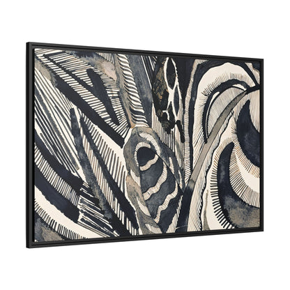 Landschaft (1918)  by Otto Freundlich / Toile encadrée sur caisse américaine