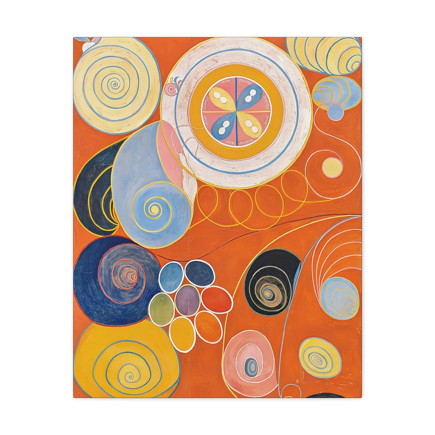 Group IV, No. 3. The Ten Largest, Youth (1907) by Hilma af Klint / Reproduction Fine Art sur Toile /  Epaisseur 3.2 cm - 1.25 inch