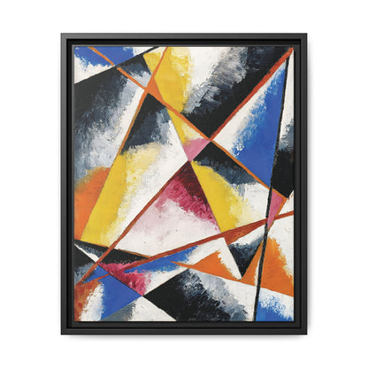 Untitled Compositions (circa 1916)  by Lyubov Popova / Toile encadrée sur caisse américaine