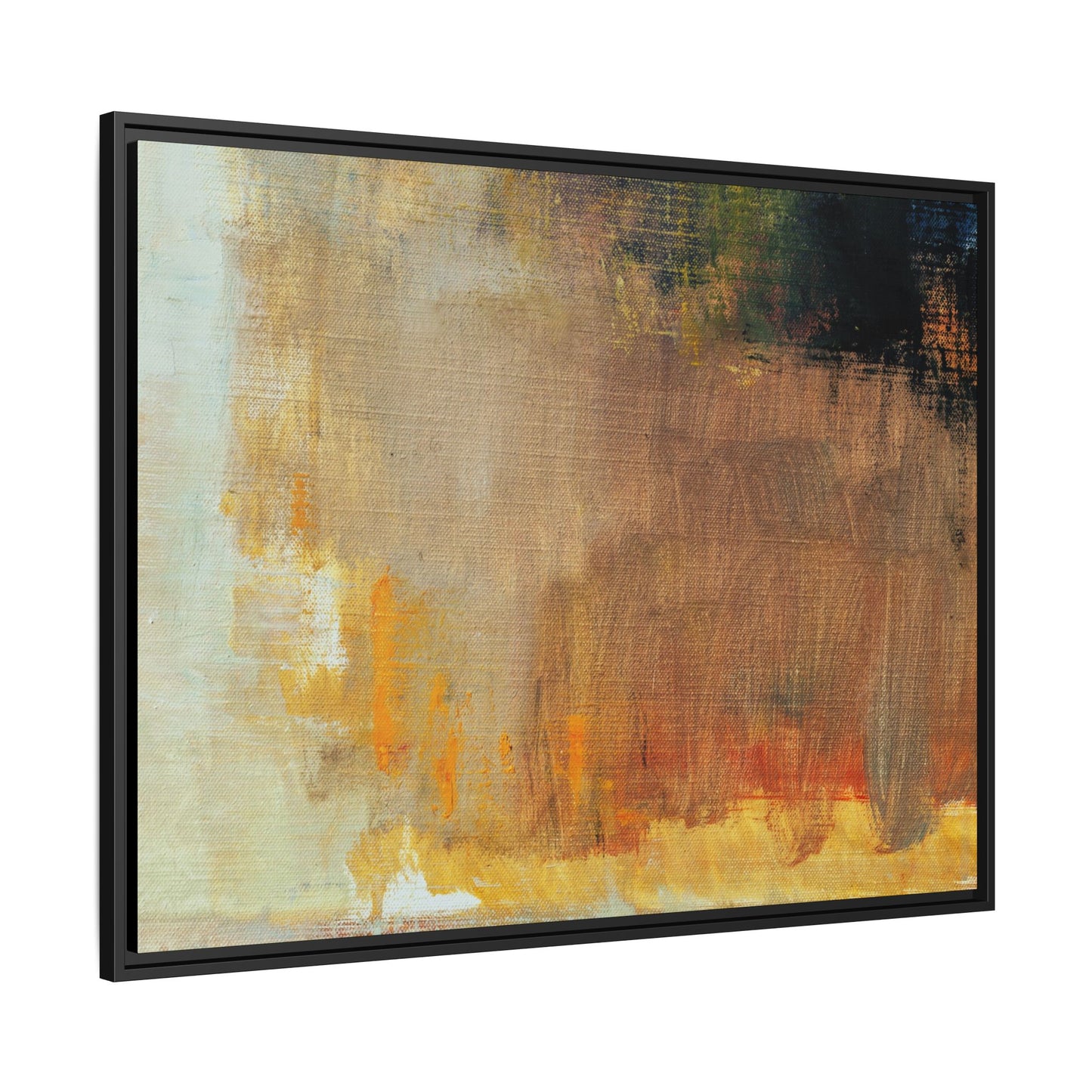 Tableau Contemporain Alezan "Série Sign Collections" / Toile encadrée sur caisse américaine