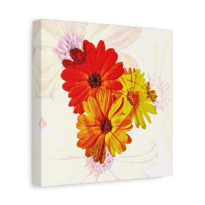 Collection Signature "FLORAL Numéro 19" sur Toile Fine Art sur Toile / Epaisseur 3,2cm - 1'25 po