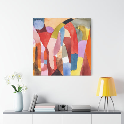 Movement of Vaulted Chambers (1915) by Paul Klee   / Reproduction Fine Art sur Toile / Epaisseur 3,2cm - 1'25 po