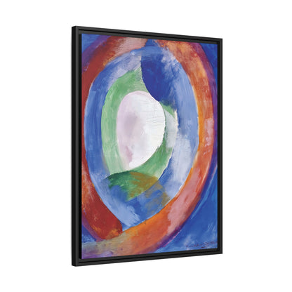 Formes circulaires Lune Numéro 1 (1913)  by Robert Delaunay  / Toile encadrée sur caisse américaine