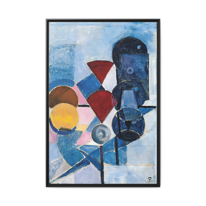 Composition II Still Life 1916 by Theo van Doesburg  / Toile encadrée sur caisse américaine