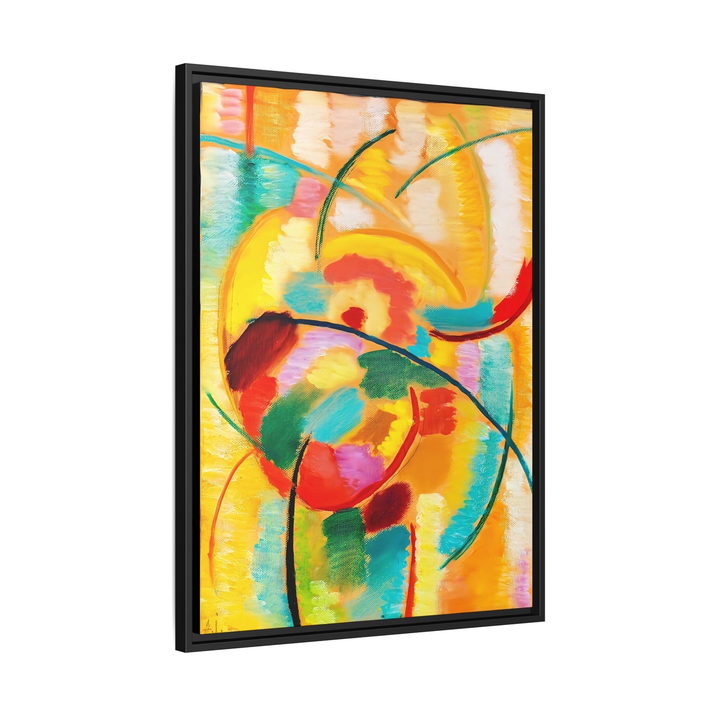 Stillleben (1917) by Alexej von Jawlensky  / Toile encadrée sur caisse américaine