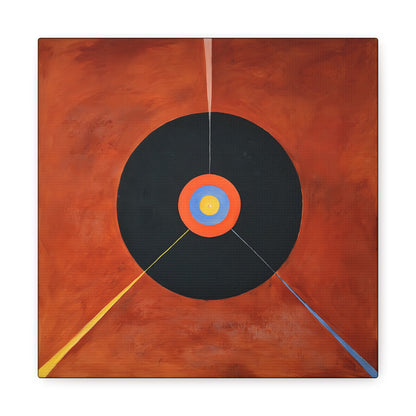 The Swan, No. 18 (1914 -1915) by  Hilma af Klint / Reproduction Fine Art sur Toile / Large Epaisseur 3.2 cm - 1.25 inch