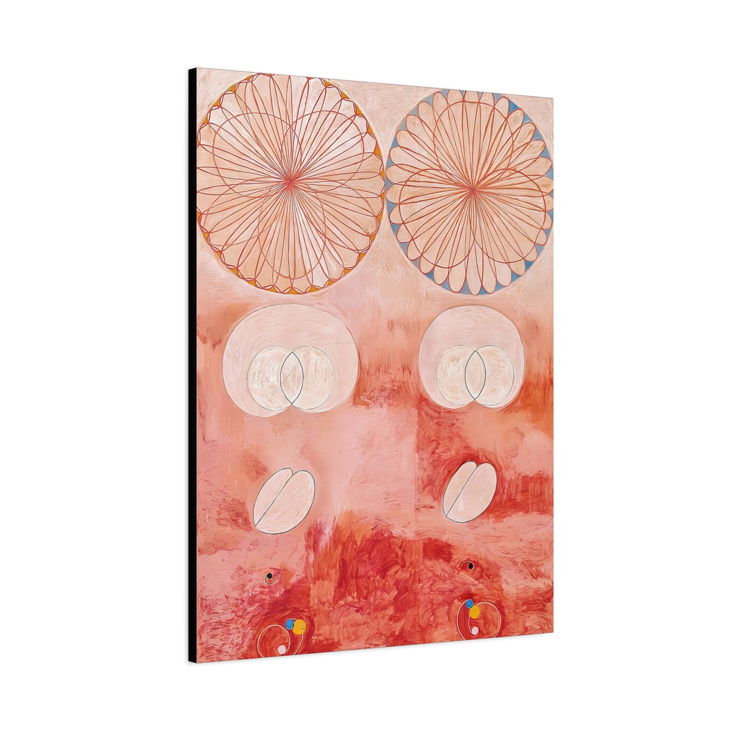 The Ten Largest, No. 9, Old Age (1907)  by Hilma af Klint / Reproduction Fine Art sur Toile /  Epaisseur 3.2 cm - 1.25 inch