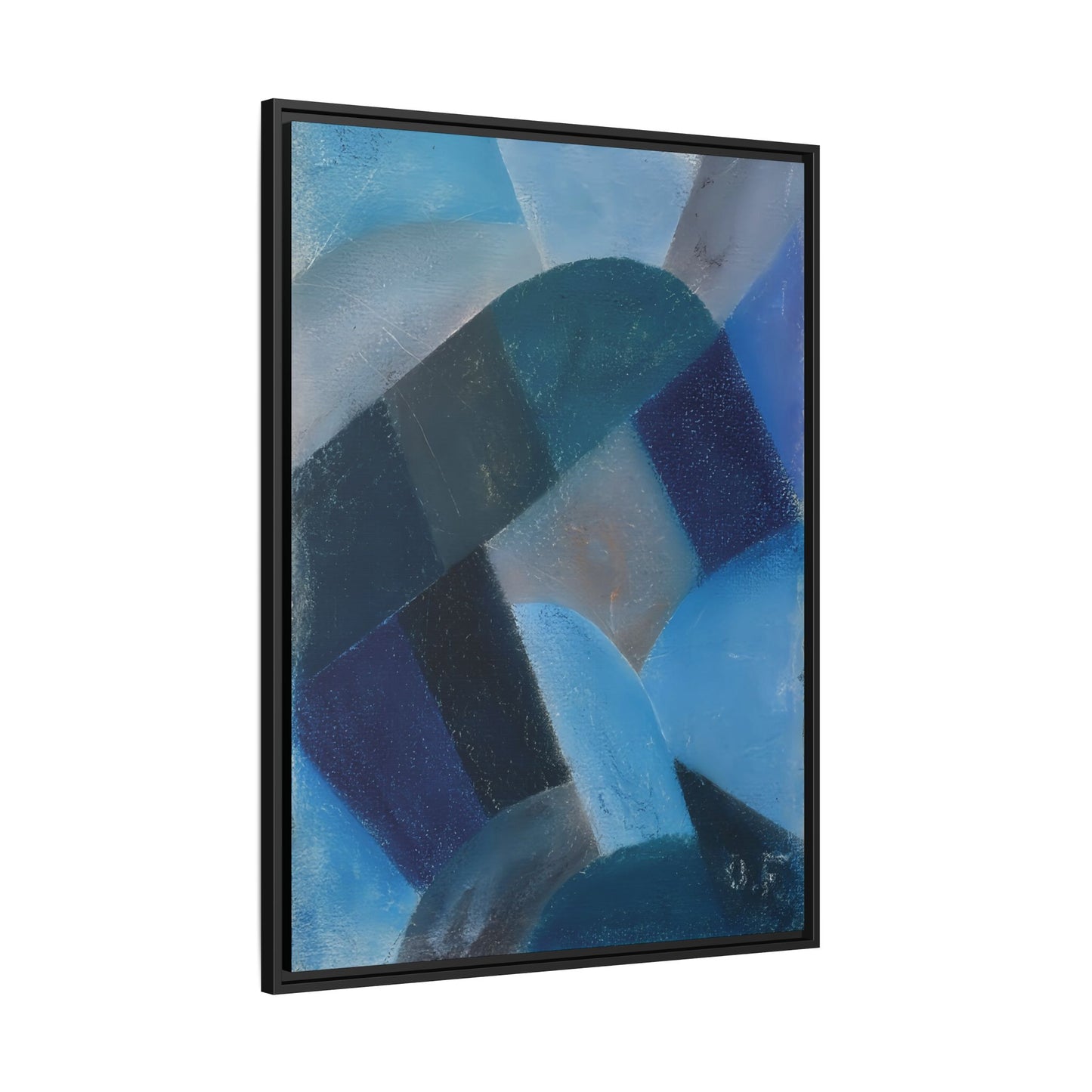No Title by Otto Freundlich / Toile encadrée sur caisse américaine