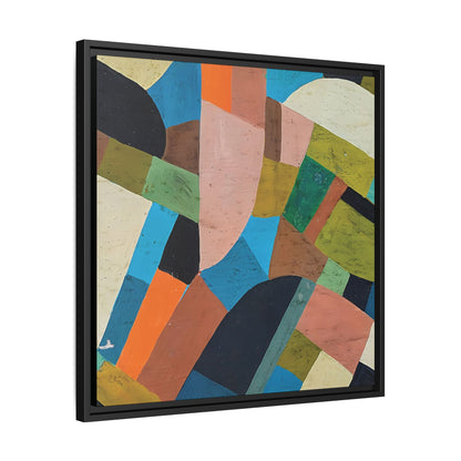 Petite Composition (Circa 1937)  by Otto Freundlich / Toile encadrée sur caisse américaine