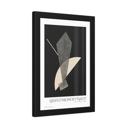 Konstruktion V (1923) by László Moholy-Nagy  / Affiche Encadrée série ART's Collection