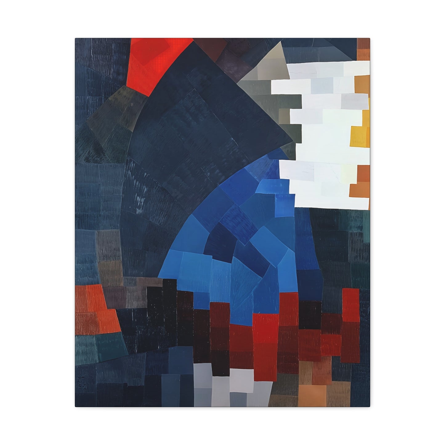Composition (1932) by Otto Freundlich  / Reproduction Fine Art sur Toile /  Epaisseur 3.2 cm - 1.25 inch