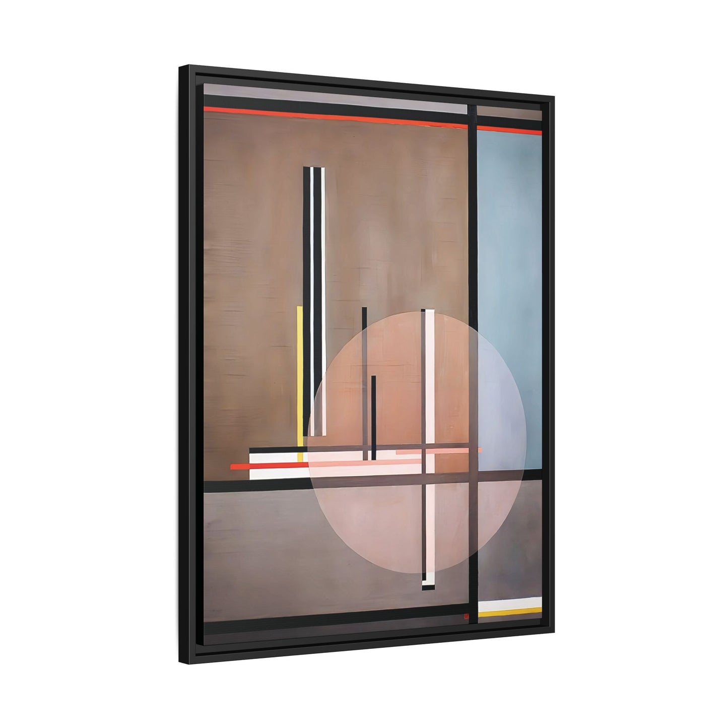 Lis (1922) by László Moholy-Nagy  / Toile encadrée sur caisse américaine