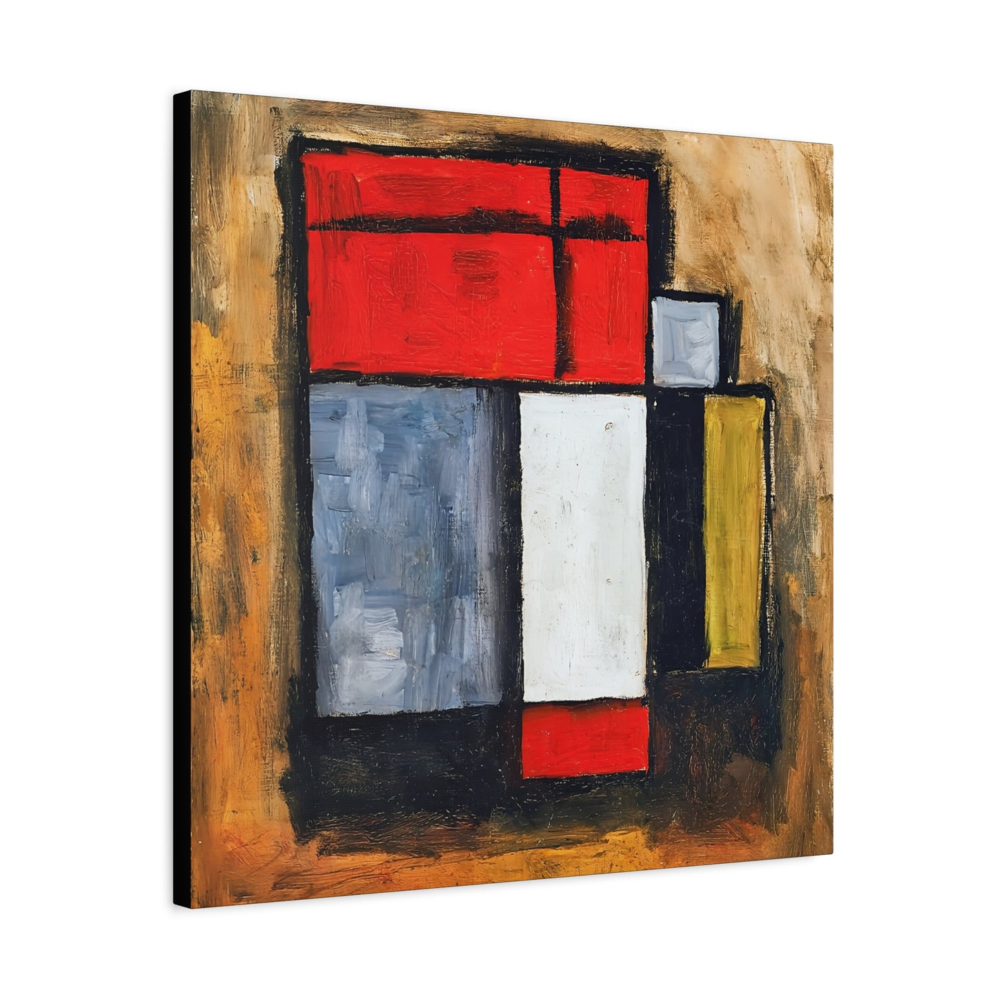 Formas abstractas (1929) by Joaquín Torres-García / Reproduction Fine Art sur Toile /  Epaisseur 3.2 cm - 1.25 inch