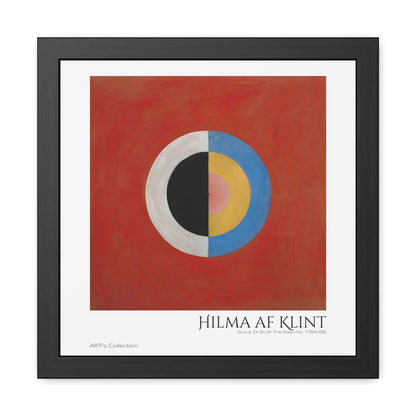 Group IX,SUW, No. 17. The Swan, No. 17 (1914-1915) by Hilma af Klint   /   Affiche Encadrée série ART's Collection