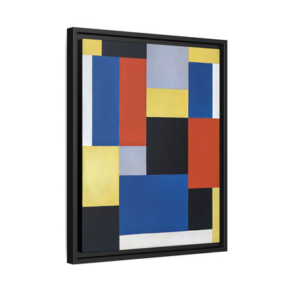 Composition XX 1920 by Theo van Doesburg  / Toile encadrée sur caisse américaine