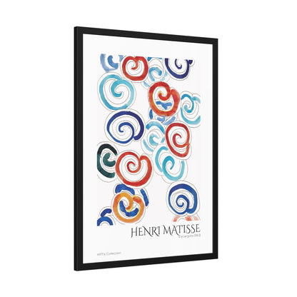 Escargots (1953) by Henri Matisse / Affiche Encadrée série ART's Collection
