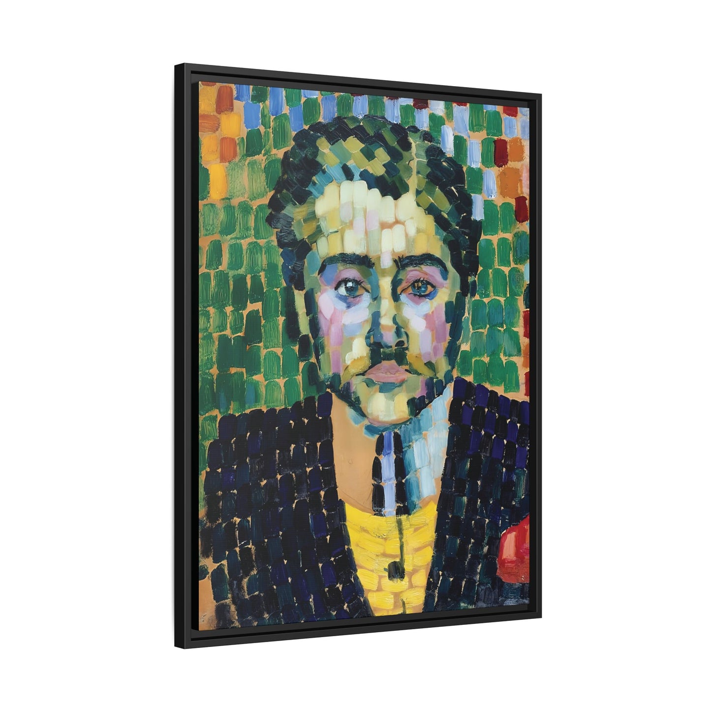 Jean Metzinger by Robert Delaunay  / Toile encadrée sur caisse américaine