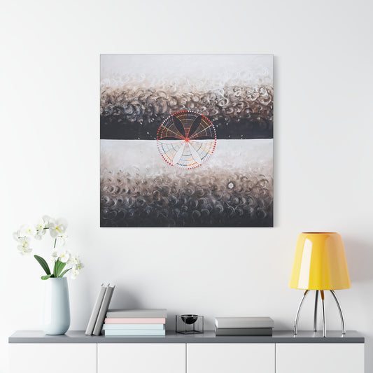 The Swan, No. 10, Group IX-SUW (1915) by  Hilma af Klint / Reproduction Fine Art sur Toile / Large Epaisseur 3.2 cm - 1.25 inch