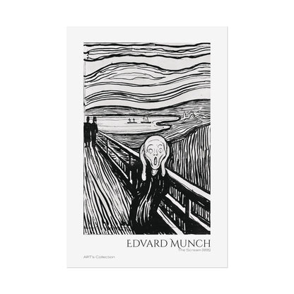 The Scream (1895) by Edvard Munch / Affiche imprimée - Série ART's Collection
