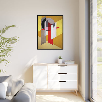 Z VII (1926) by László Moholy-Nagy  / Toile encadrée sur caisse américaine