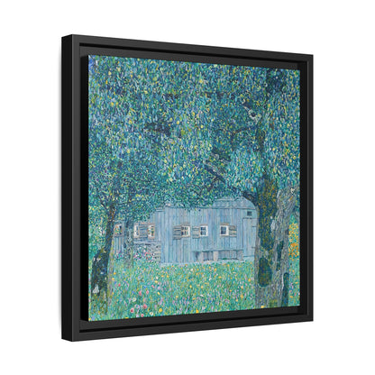Bauernhaus in Buchberg (Oberösterreichisches Bauernhaus) 1911 by Gustav Klimt / Toile encadrée sur caisse américaine
