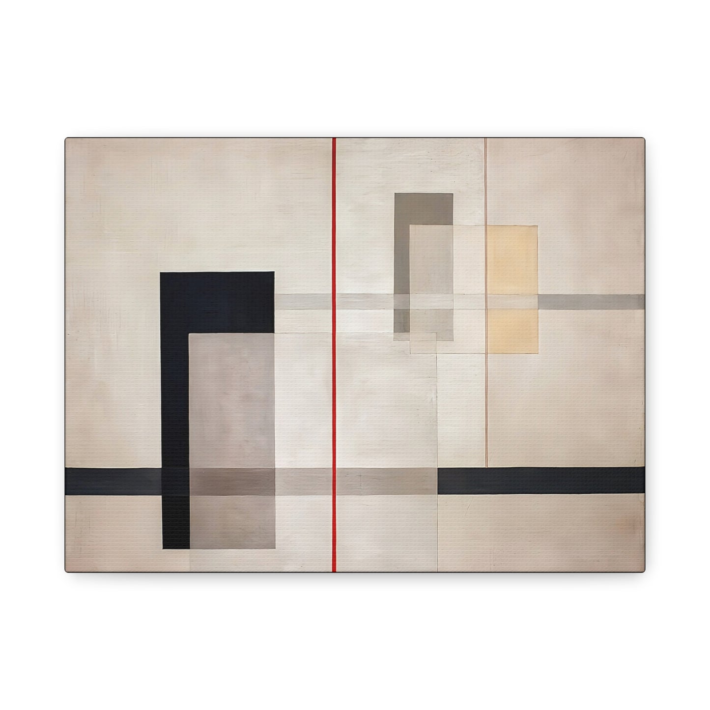 K VII (1922) by  László Moholy-Nagy  / Reproduction Fine Art sur Toile / Flanc Large Epaisseur 3.2 cm - 1.25 inch