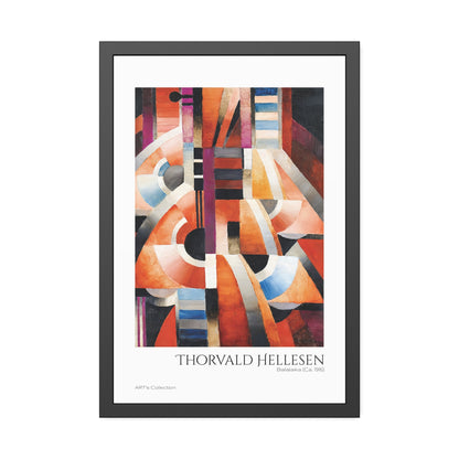 Balalaika (Ca. 1916) by Thorvald Hellesen  / Affiche Encadrée série ART's Collection