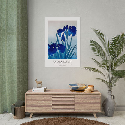 Irises (1925 - 1936) by Ohara Koson / Affiche imprimée - Série ART's Collection
