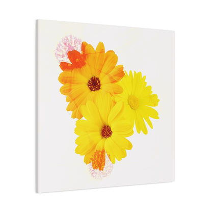 Collection Signature "FLORAL Numéro 16" sur Toile Fine Art sur Toile / Epaisseur 3,2cm - 1'25 po