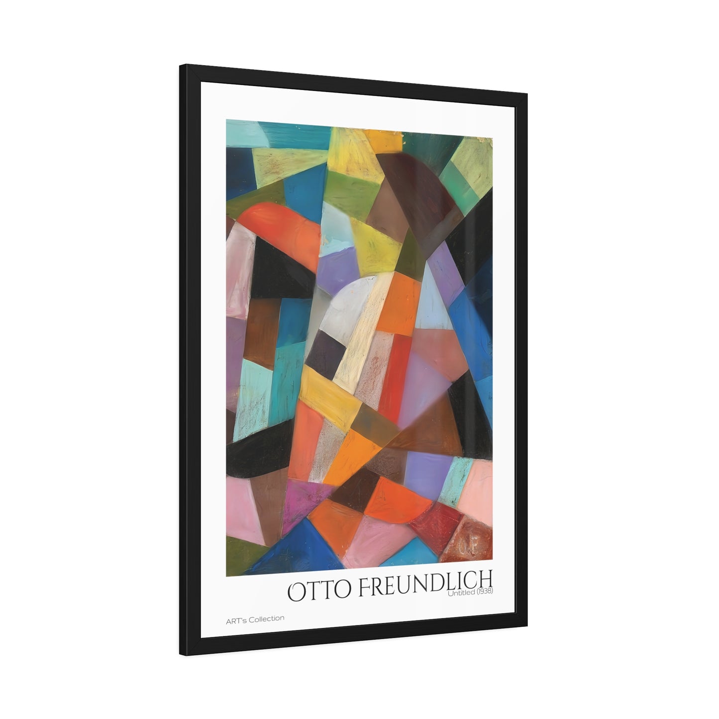 Untitled (1938) by Otto Freundlich  / Affiche Encadrée série ART's Collection