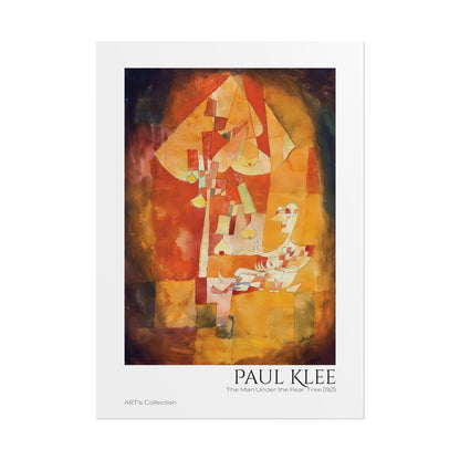 The Man Under the Pear Tree (1921) by Paul Klee / Affiche imprimée - Série ART's Collection