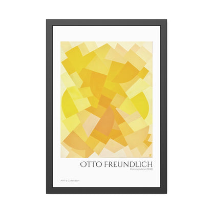 Komposition (1938) by Otto Freundlich  / Affiche Encadrée série ART's Collection