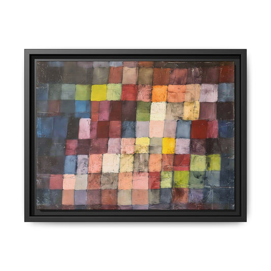 Ancient Sound (1925) by Paul Klee  / Toile encadrée sur caisse américaine