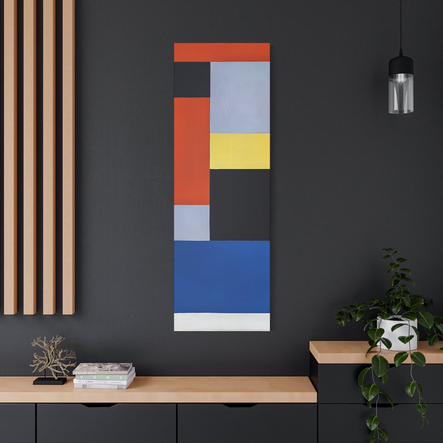 Composition XX (1920) by Theo van Doesburg  / Reproduction Fine Art sur Toile / Epaisseur 3.2 cm - 1.25 inch