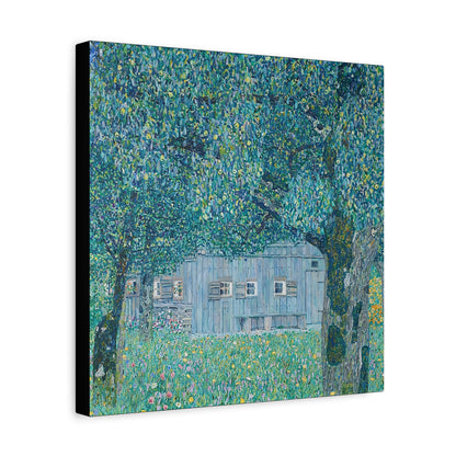 Bauernhaus in Buchberg (1911)  by Gustav Klimt / Reproduction Fine Art sur Toile / Flanc Large Epaisseur 3.2 cm - 1.25 inch