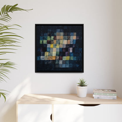 Old sound (1925) ) by Paul Klee  / Toile encadrée sur caisse américaine
