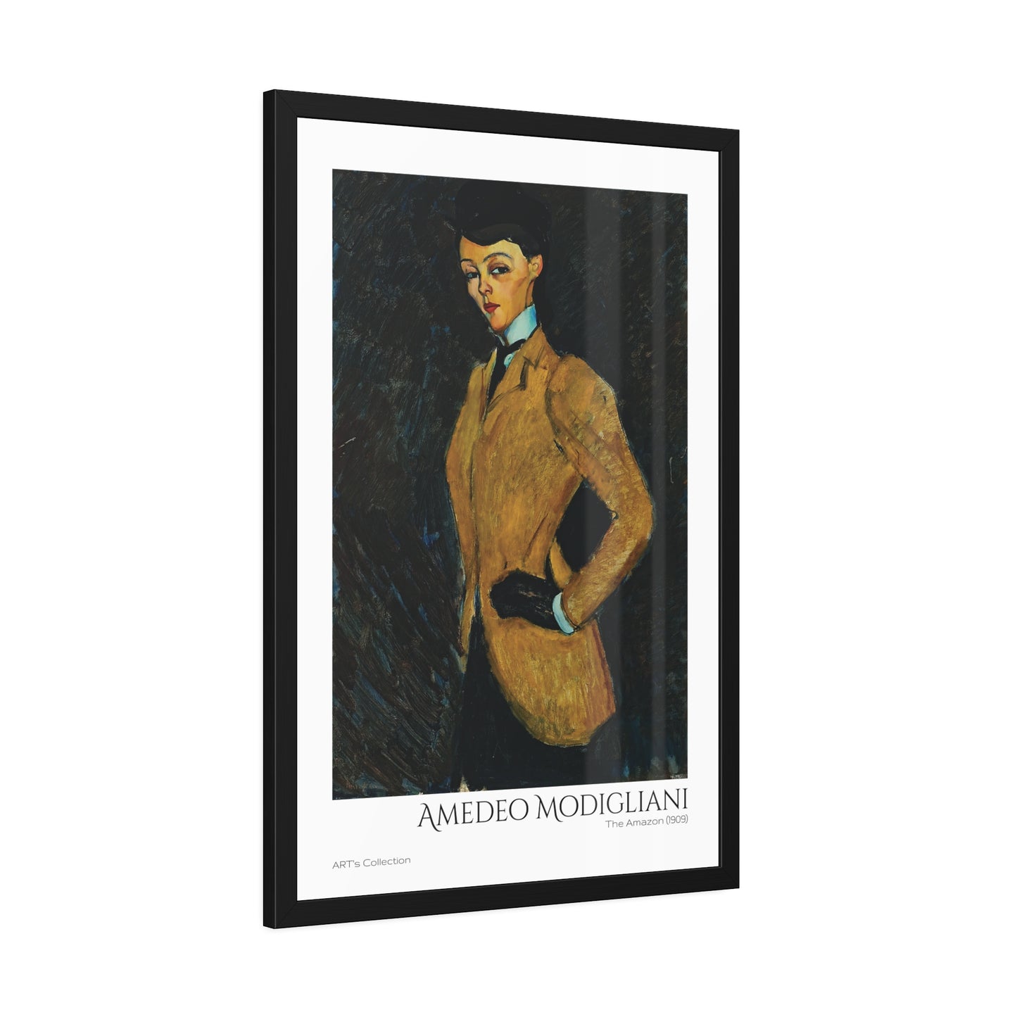 The Amazon (1909) by Amedeo Modigliani  / Affiche Encadrée série ART's Collection