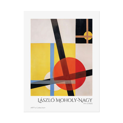 Am 2 (1925) by László Moholy-Nagy / Affiche imprimée - Série ART's Collection