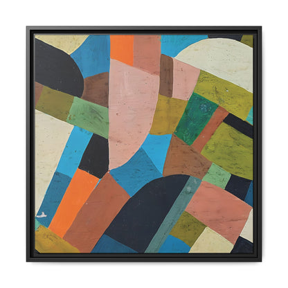 Petite Composition (Circa 1937)  by Otto Freundlich / Toile encadrée sur caisse américaine