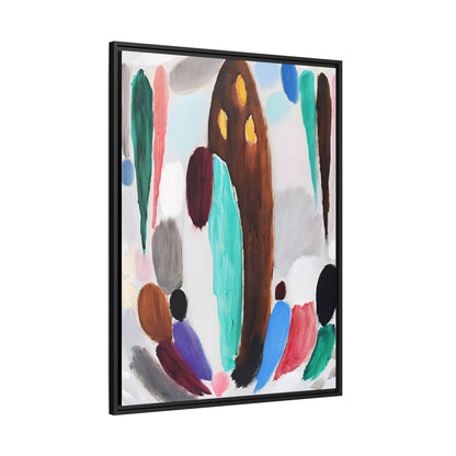 Ascona - Variation (Ca. 1919) by Alexej von Jawlensky  / Toile encadrée sur caisse américaine