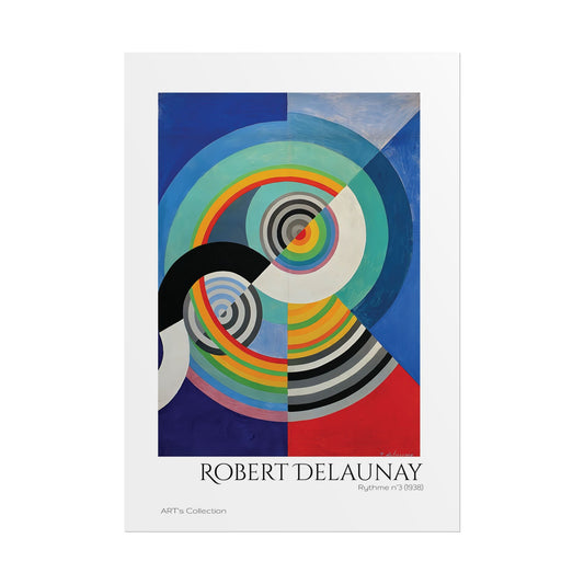 Rythme Numéro 3 (1938) by Robert Delaunay / Affiche imprimée - Série ART's Collection