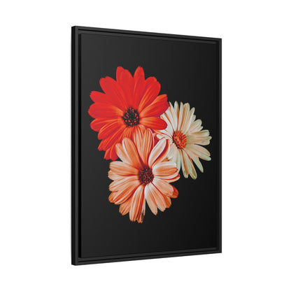 Collection Signature "FLORAL Numéro 7" sur Toile encadrée avec caisse américaine