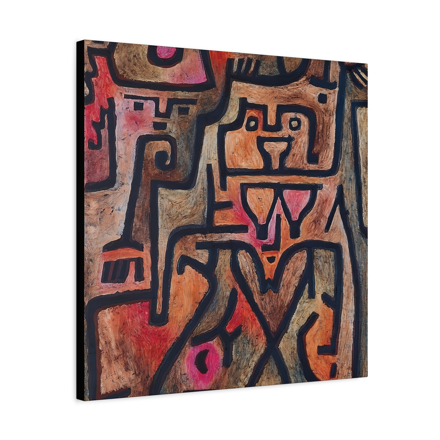 Forest Witches (1938) by Paul Klee / Reproduction Fine Art sur Toile / Epaisseur 3,2cm - 1'25 po