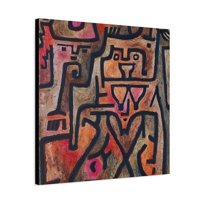 Forest Witches (1938) by Paul Klee / Reproduction Fine Art sur Toile / Epaisseur 3,2cm - 1'25 po
